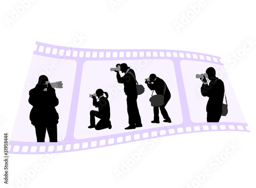 photographers - vector