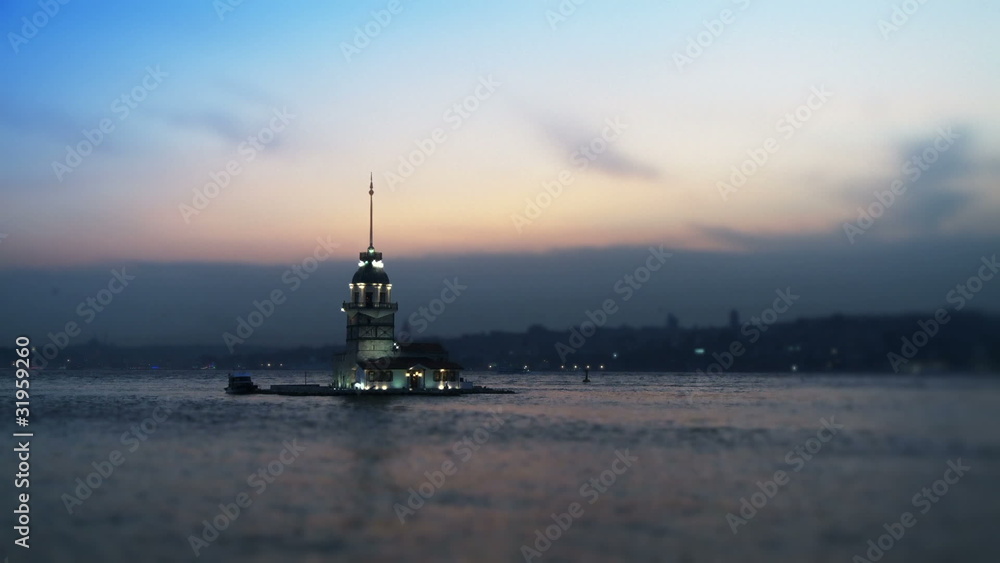 Maiden's Tower in Bosphorus. Maiden's Tower in Bosphorus.