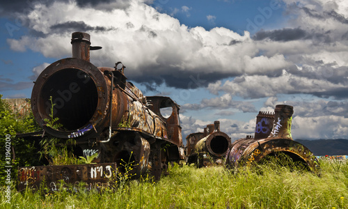 Locomotoras abandonadas