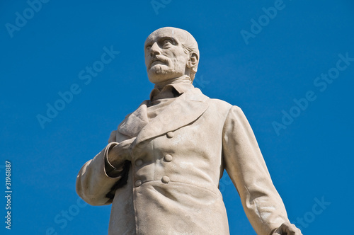 Giuseppe Mazzini statue.