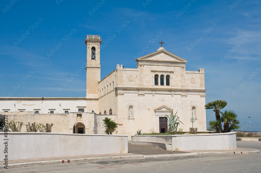 Basilica della Madonna dei Martiri. Molfetta. Apulia.