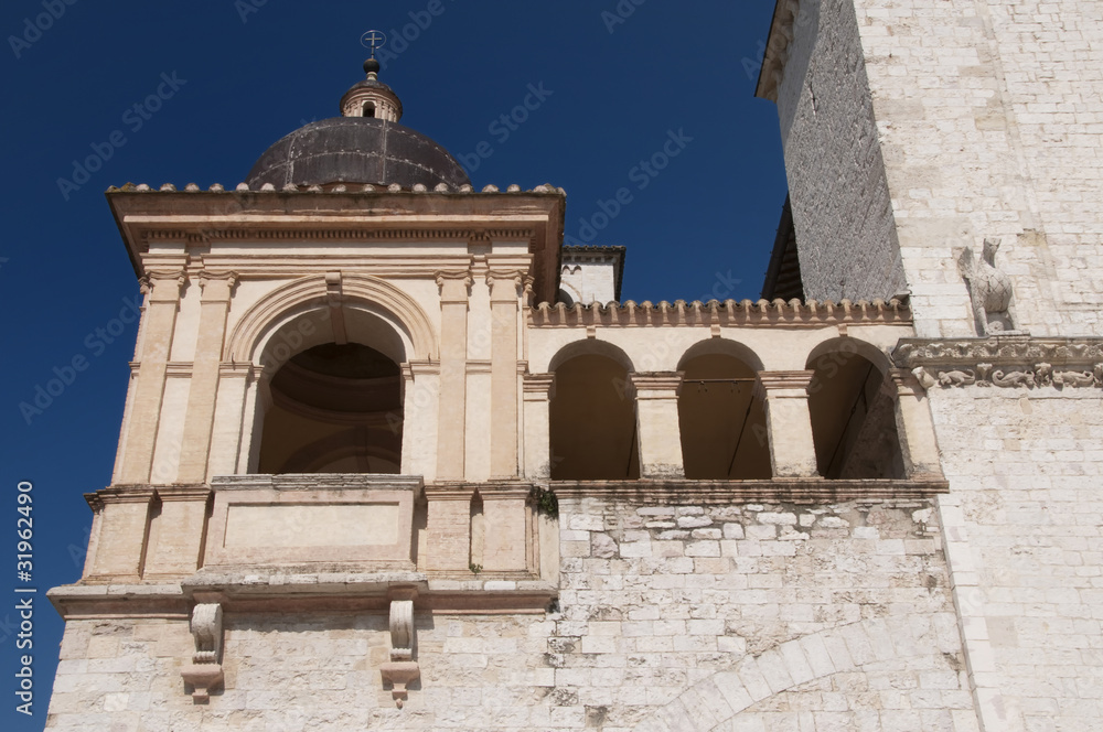 Obraz premium Particolare basilica di Assisi