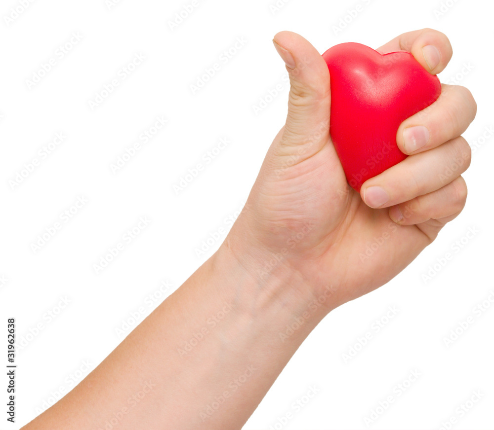 heart in a hand