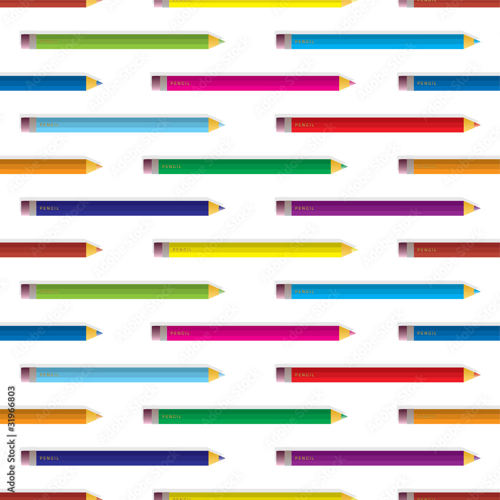 Fototapeta premium Colour pencil background
