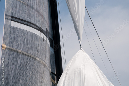 Foto Problems with a spinnaker sail