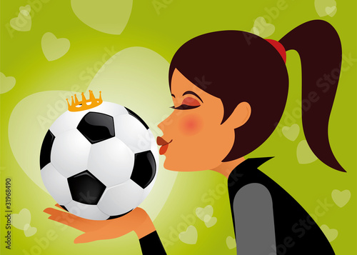 i love soccer