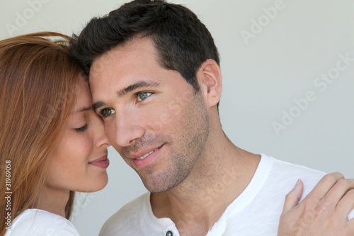 Portrait of in love couple