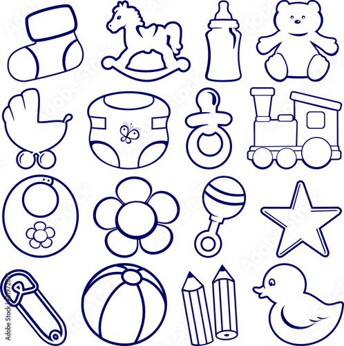 Set baby vector