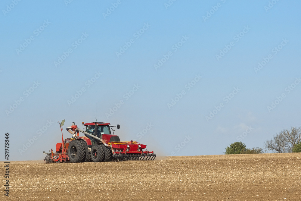 Obraz premium sowing crops 2