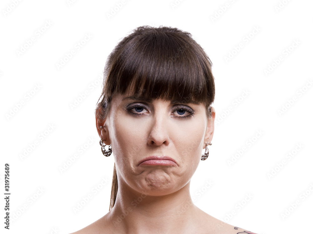 Sad woman Sad woman
