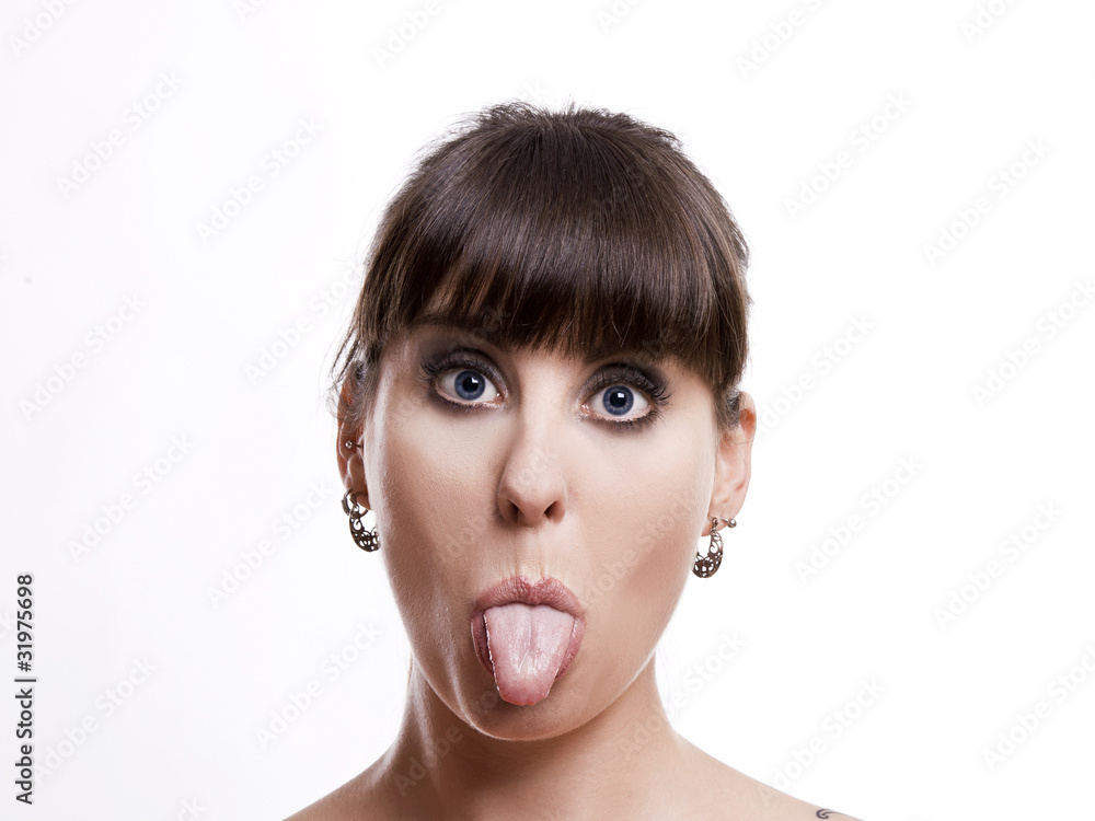 Put tongue out Put tongue out