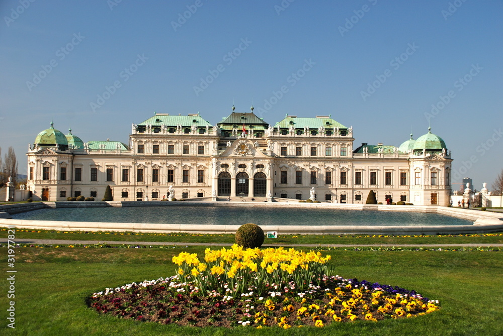 Upper Belvedere in Vienna Upper Belvedere in Vienna