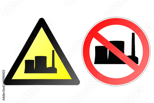 AKW Warnschild