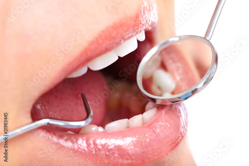 Fototapeta Naklejka Na Ścianę i Meble -  healthy teeth