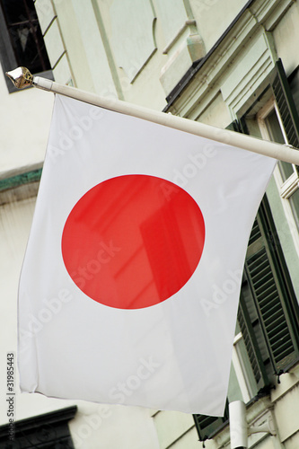 Japanische Flagge photo