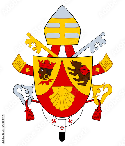 Photography Coat of Arms of Benedict XVI