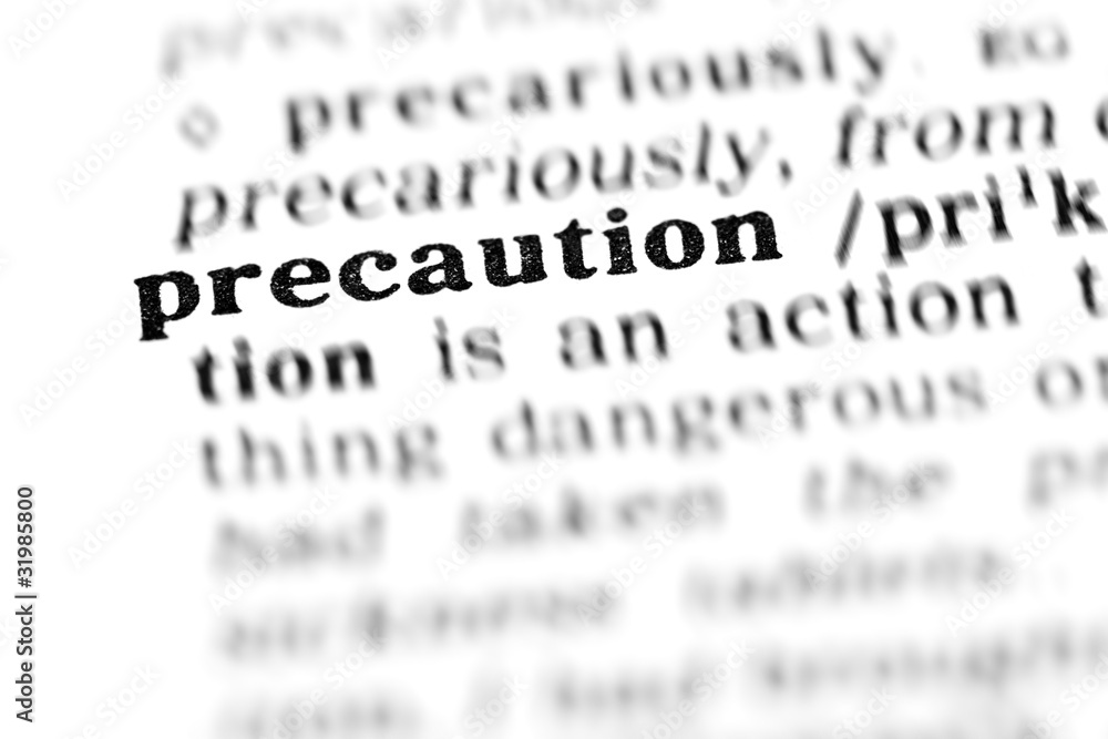precaution (the dictionary project) precaution (the dictionary project)