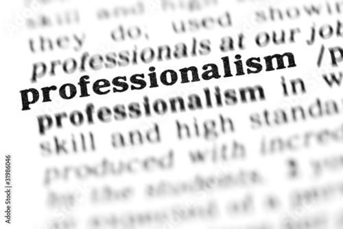 professionalism (the dictionary project)