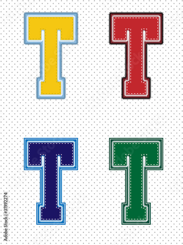 Vector Alphabet - Tackle Twill