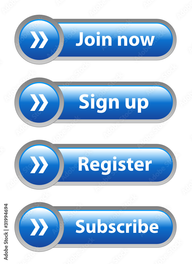 JOIN NOW | SIGN UP | REGISTER | SUBSCRIBE Blue Web Buttons Set JOIN NOW | SIGN UP | REGISTER | SUBSCRIBE Blue Web Buttons Set