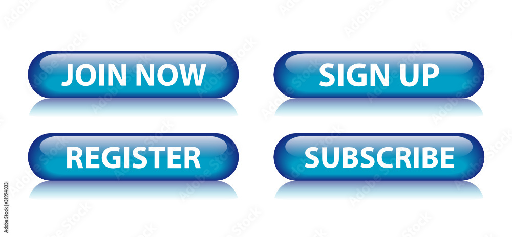 JOIN NOW - SIGN UP - REGISTER - SUBSCRIBE Blue Web Buttons Set JOIN NOW - SIGN UP - REGISTER - SUBSCRIBE Blue Web Buttons Set