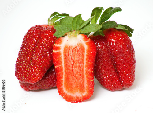 strawberries photo