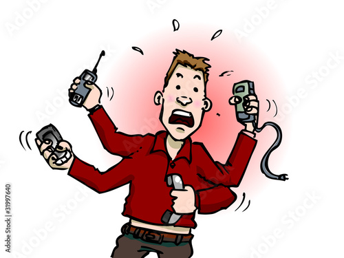 stress téléphone