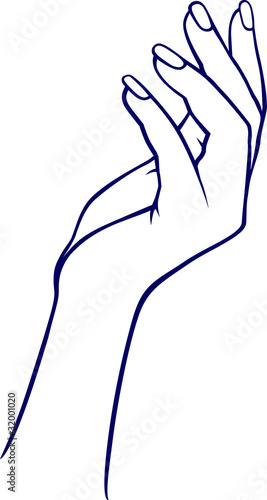 Woman's hand
