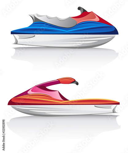 white speed yacht