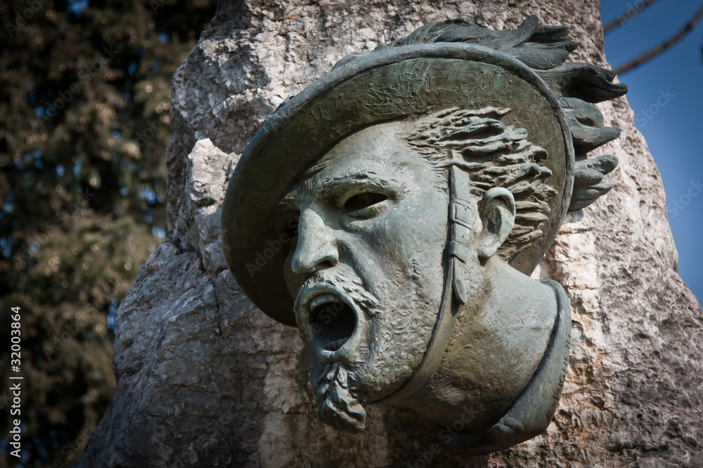 monumento ai bersaglieri Stock Photo Adobe Stock