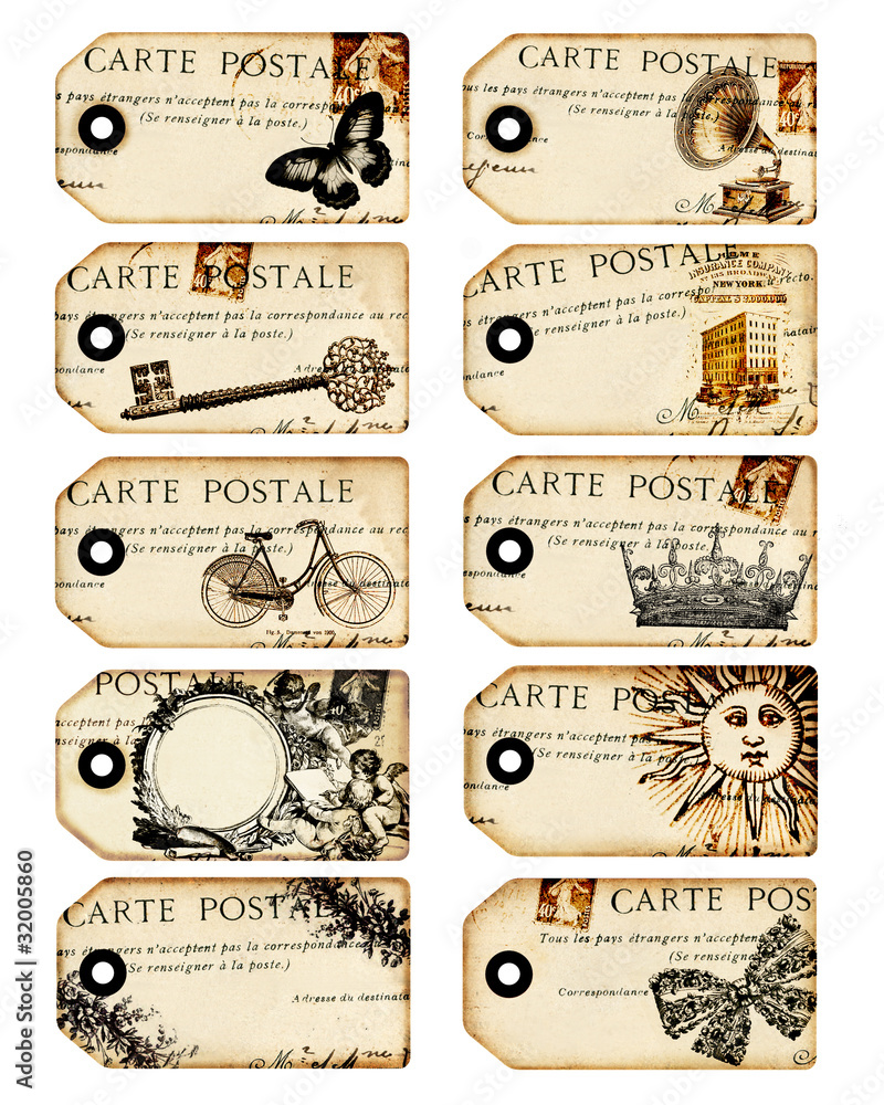 Фотография 10 étiquettes