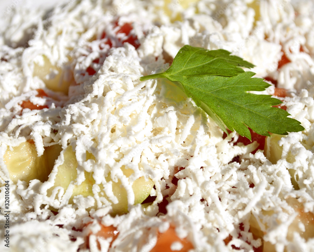 Fresh vegetable salad Fresh vegetable salad