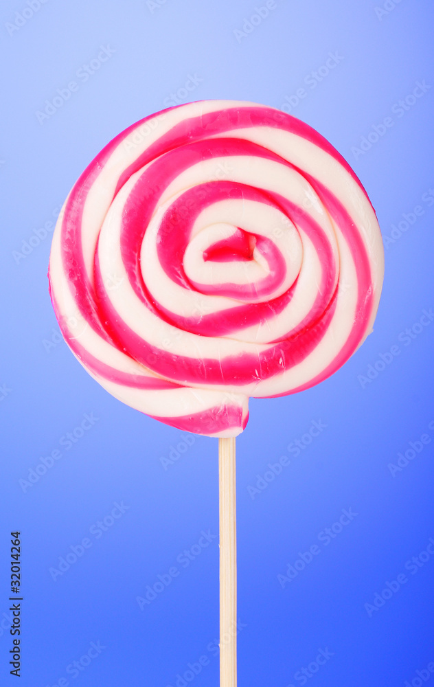 Colorful lollipop against the background Colorful lollipop against the background