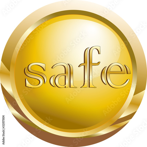 Goldbutton safe