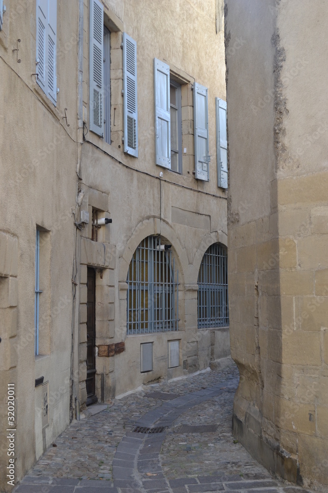 Obraz premium rue de romans sur isère