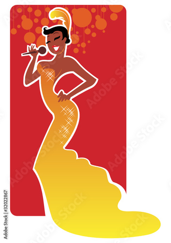 Jazz singer