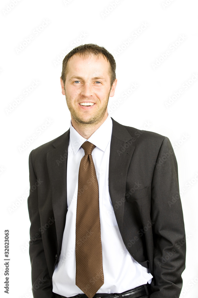 Young handsome businessman Young handsome businessman