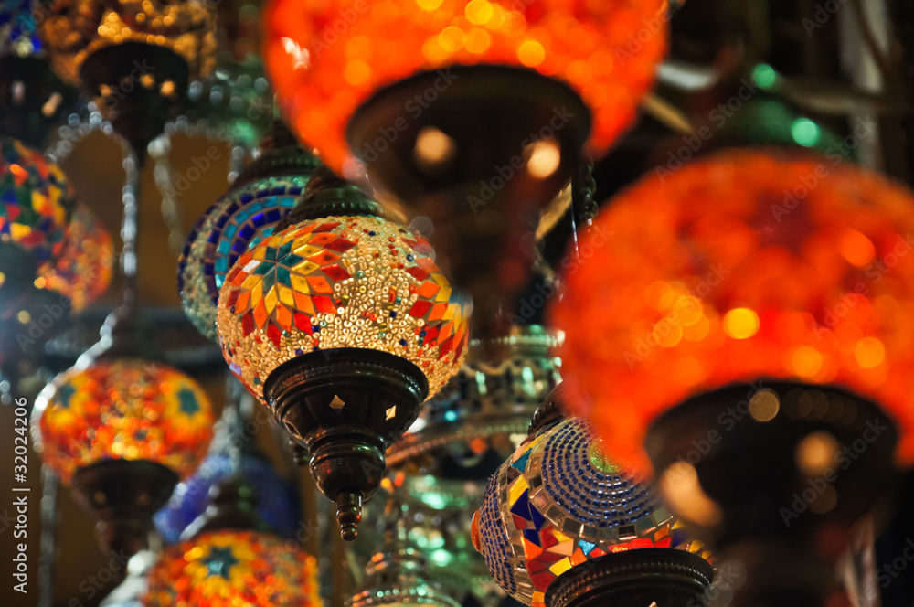Fototapeta premium Turkish lamps