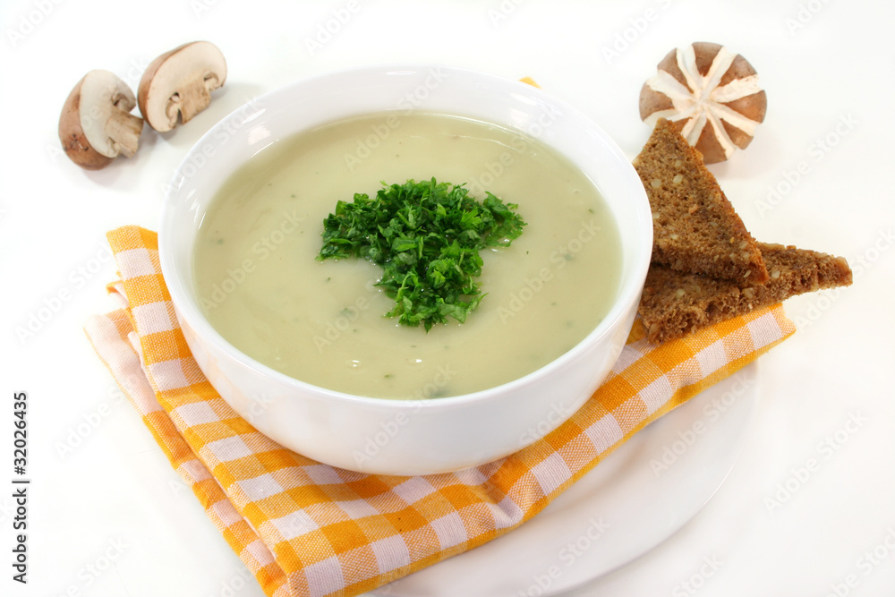 Champignoncremesuppe Champignoncremesuppe