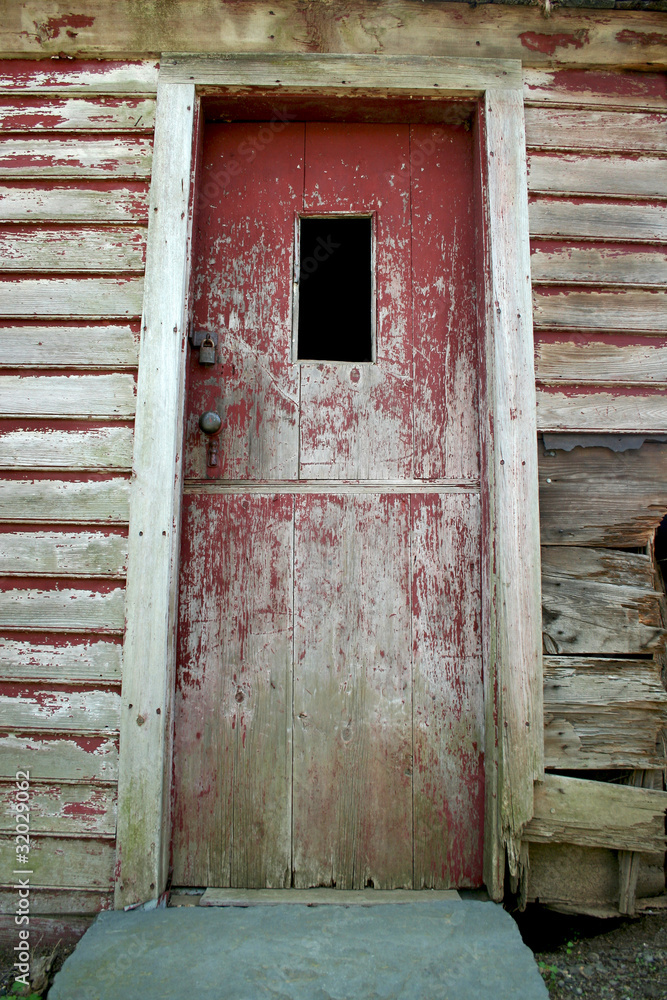 Old weathered door