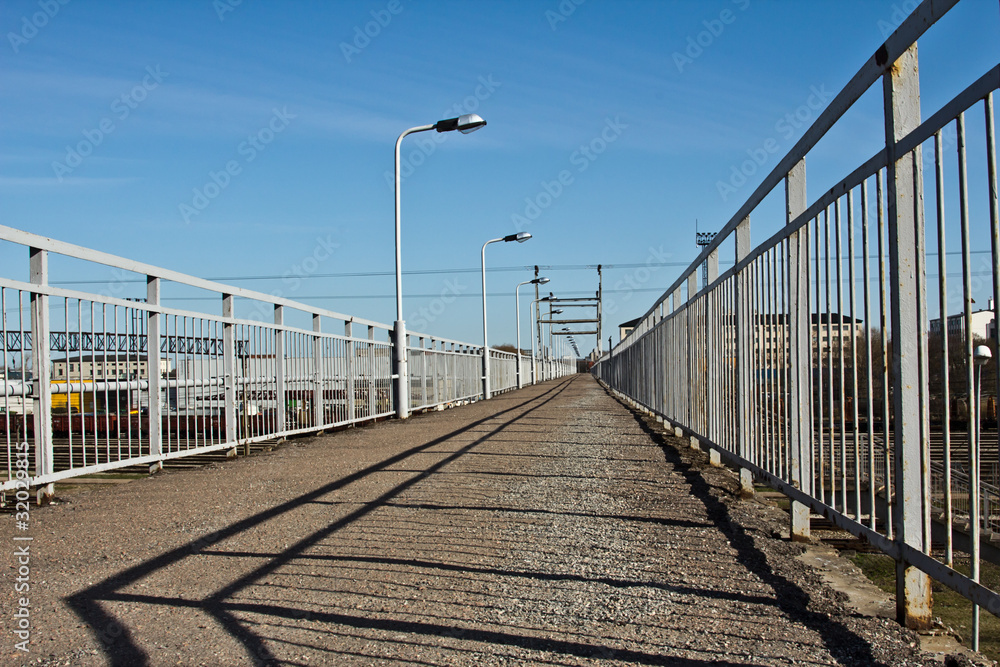 footbridge over the railway