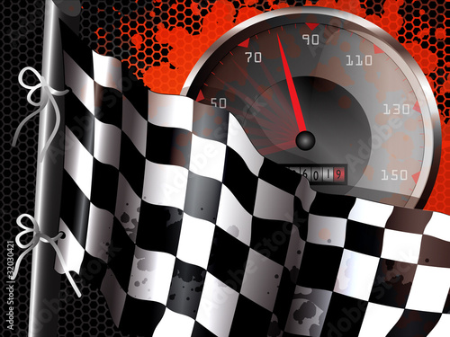 Speed racing background