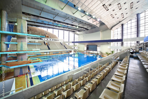 Large pool in sporting complex