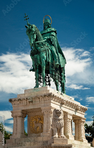 Statue of St Stephen in Fro...