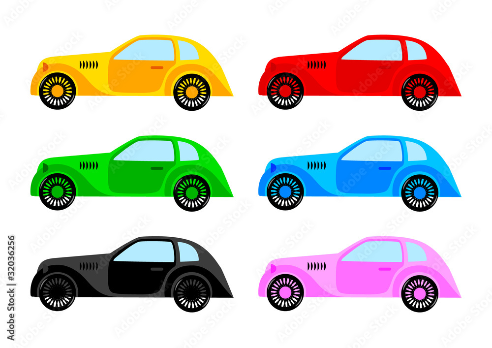 Collection of cars Collection of cars