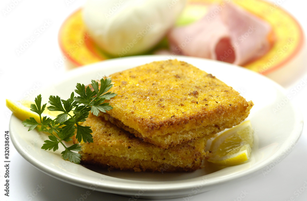Mozzarella in carrozza Mozzarella in carrozza