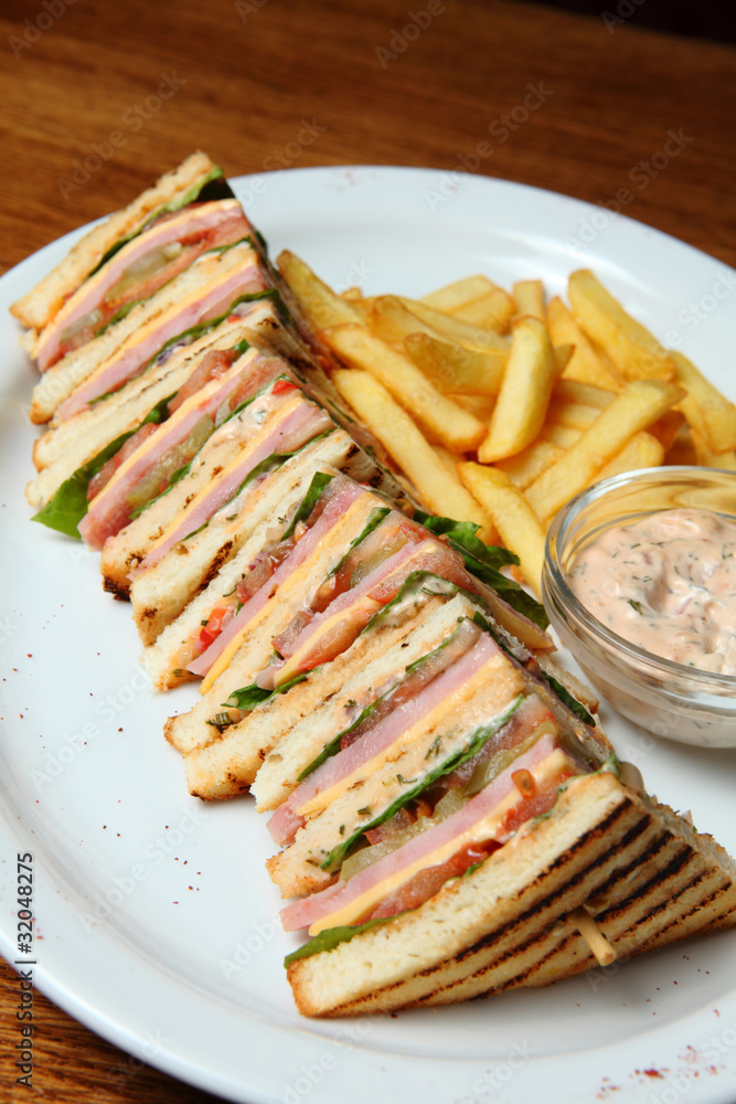 Sandwich on a Plate Sandwich on a Plate