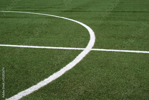 Lines on soccer field © Dmytro Surkov