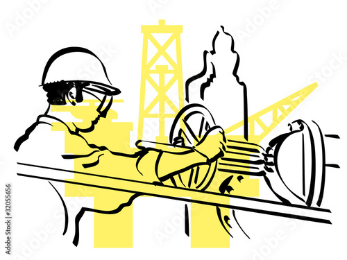 lavoratore petrolifero