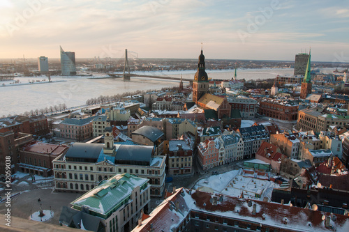 View on Riga town